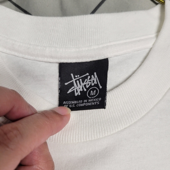 Stussy Classic White Tee - Picture 3 of 7